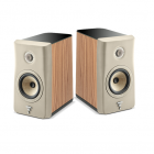 Focal Kanta No1 - 2-way Bookshelf Loudspeaker (Pair) - Ivory/Walnut