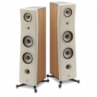 Focal Kanta No3 - 3-way Floorstanding Loudspeaker (Pair) - Ivory/Walnut