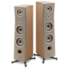 Focal Kanta No3 - 3-way Floorstanding Loudspeaker (Pair) - Warm Taupe/Walnut