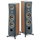 Focal Kanta No3 - 3-way Floorstanding Loudspeaker (Pair) - Dark Grey/Walnut