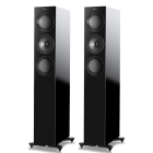 KEF R5 Floorstanding Speakers (Pair) - Gloss Black