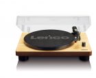 Lenco LS-50 - Turntable with Built-In Speakers & USB Recording - Wood