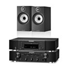 Marantz PM6007 Intergrated Amplifier & CD6007 CD Player Bundle With Bower & Wilkins 607 S2 Anniversary Edition Bookshelf Speaker - Black