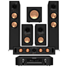 Marantz NR1711 Ultra-Slim 7.2 8K AV Receiver with HEOS + Klipsch Reference II R-605FA 5.1.2 Dolby Atmos Home Theatre System 2