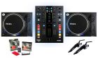 Twin Mixars  Turntables + Mixars DUO MKII Mixer + Reloop Concorde Black Cartridge Pair