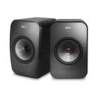 KEF LSX Wireless Bookshelf Speakers - Black