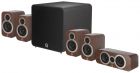 Q Acoustics Q 3010i Plus Cinema Pack - English Walnut