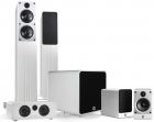 Q Acoustics Concept 5.1 Plus Cinema Pack - Gloss White