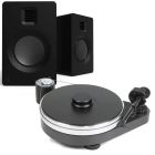 Pro-Ject RPM 9 Carbon Turntable + Kanto TUK Active Blueooth Speaker Bundle