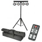 QTX PB-1214 Powerful & compact LED Party Bar With stand & Caqrry Bag included