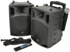 PAV8 Portable PA Set with UHF Mics, Bluetooth® & DVD