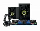 Hercules DJ Starter Kit Package - Including USB Serato Controller + Active Speakers  & Headphones