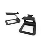 Kanto SE2 Elevated Desktop Speaker Stands for Small Speakers Pair - Black