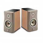 Focal Kanta No1 - 2-way Bookshelf Loudspeaker (Pair) - Warm Taupe/Walnut