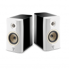 Focal Kanta No1 - 2-way Bookshelf Loudspeaker (Pair) - Carrara White/Black High Gloss