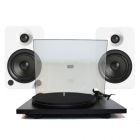 Pro-Ject Primary E Turntable + Kanto Audio YU4 Active Bluetooth Speaker Matt White Bundle